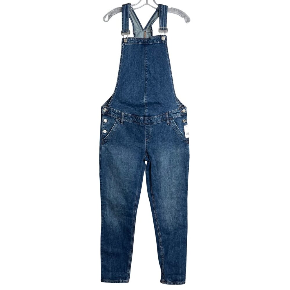 GAP Women's Blue Denim Overalls